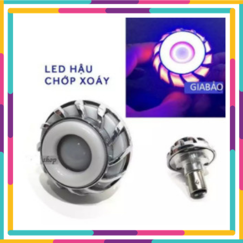 Đèn hậu nháy 7 màu- đèn led hậu cho xe máy- đèn lắp các loại xe
