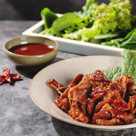 Sốt BBQ, sốt ướp thịt heo Beksul 290g