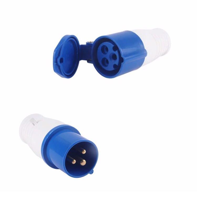 Ổ + Phích cắm công nghiệp 3 chấu 32A