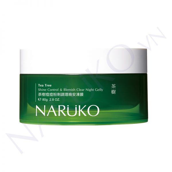 [HCM]Mặt Nạ Ngủ Naruko Tea Tree Shine Control Blemish Clear Night Gelly 80 Gr