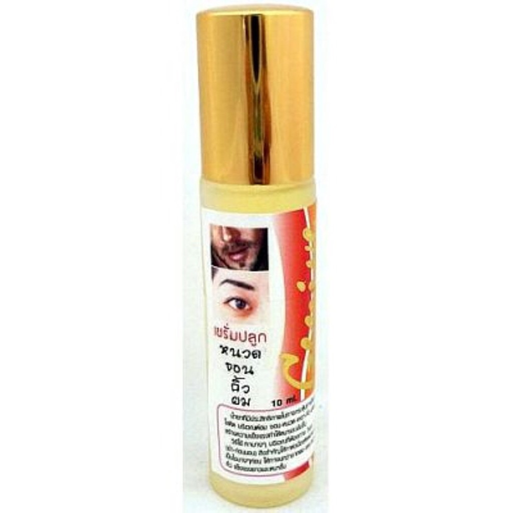 [HCM]GENIVE THÁI LAN serum-Chai lăn kích thích mọc râu chân mày