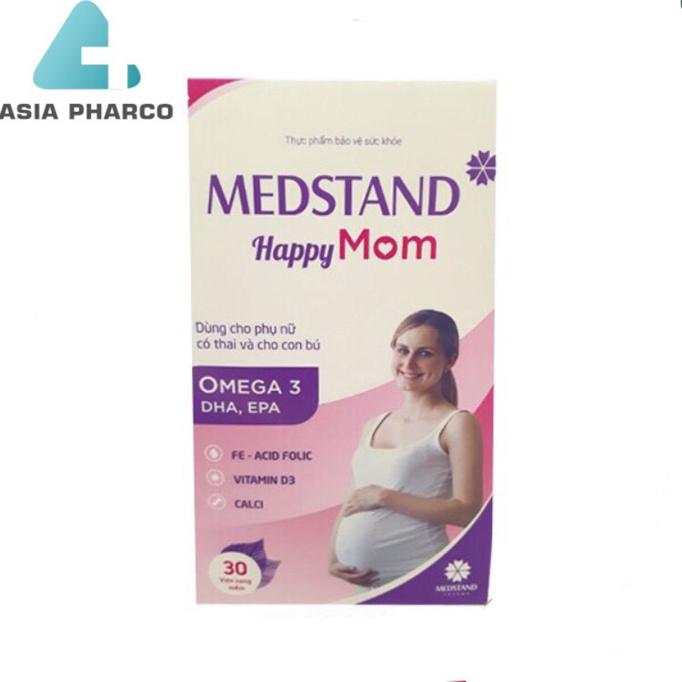 MEDSTAND Happy Mom - bổ sung vitamin khoáng chất cần thiết cho phụ nữ
