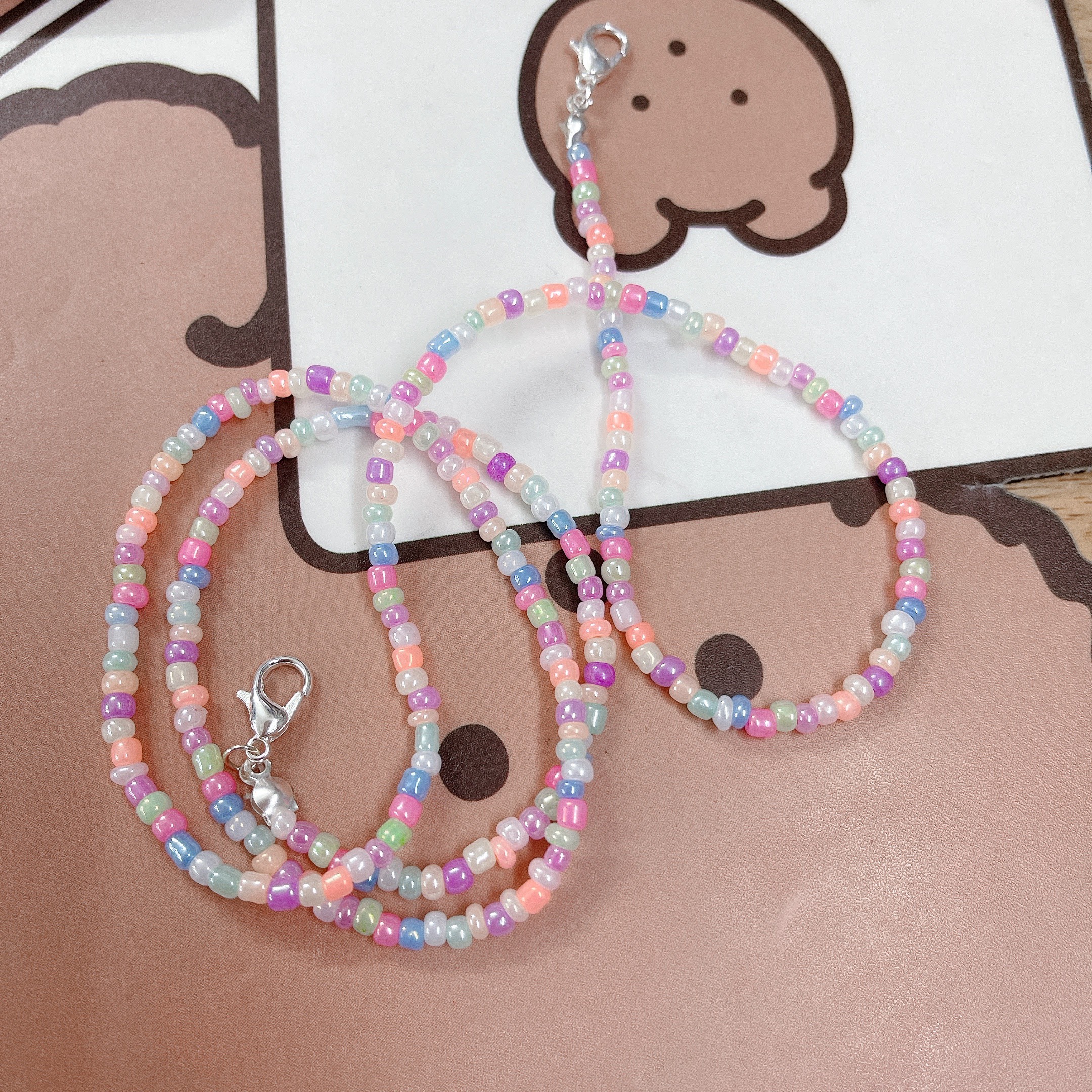 Dây đeo khẩu trang màu pastel