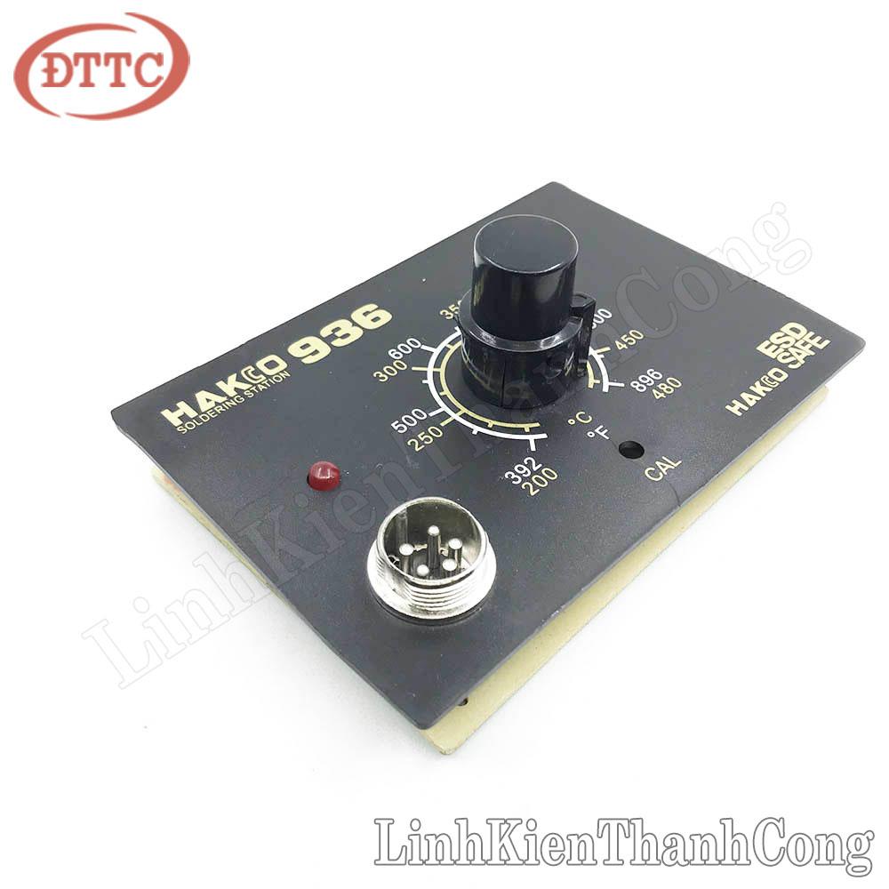 Mạch Trạm Hàn 936 Có Mặt Điều Khiển (Giắc Đực)