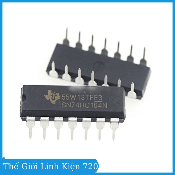 Combo 5 IC 74HC164 cổng si tốc độ cao