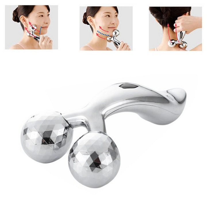 Cây Lăn Massage Mặt 3D Hàn Quốc