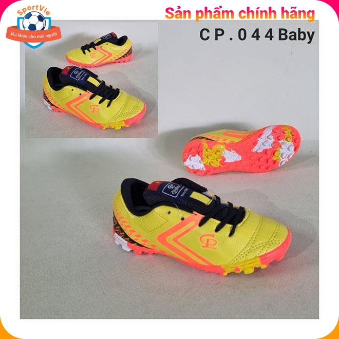 Giày bóng đá trẻ em CP 044C - Giày đá banh sân cỏ nhân tạo chính hãng, bền đẹp