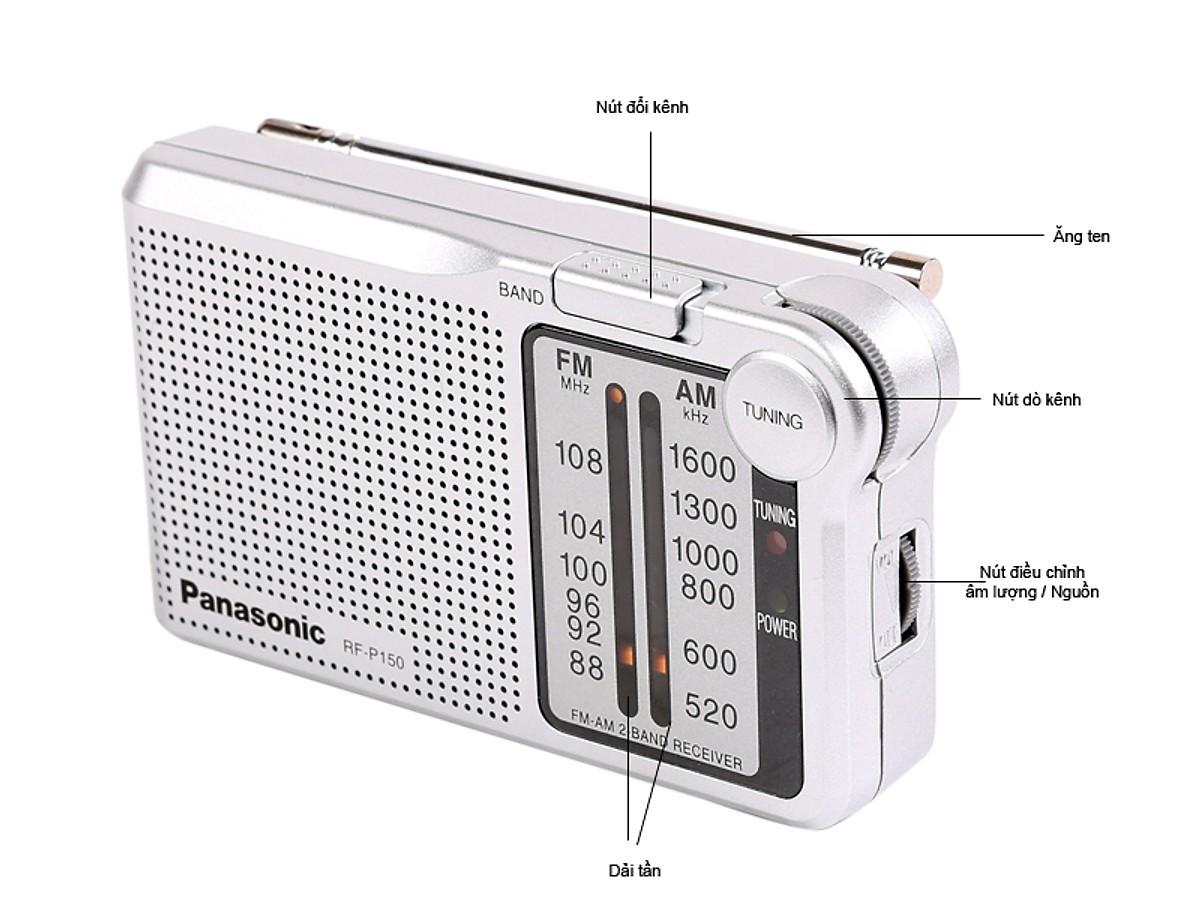 Đài Radio FM/AM Panasonic RF-P150