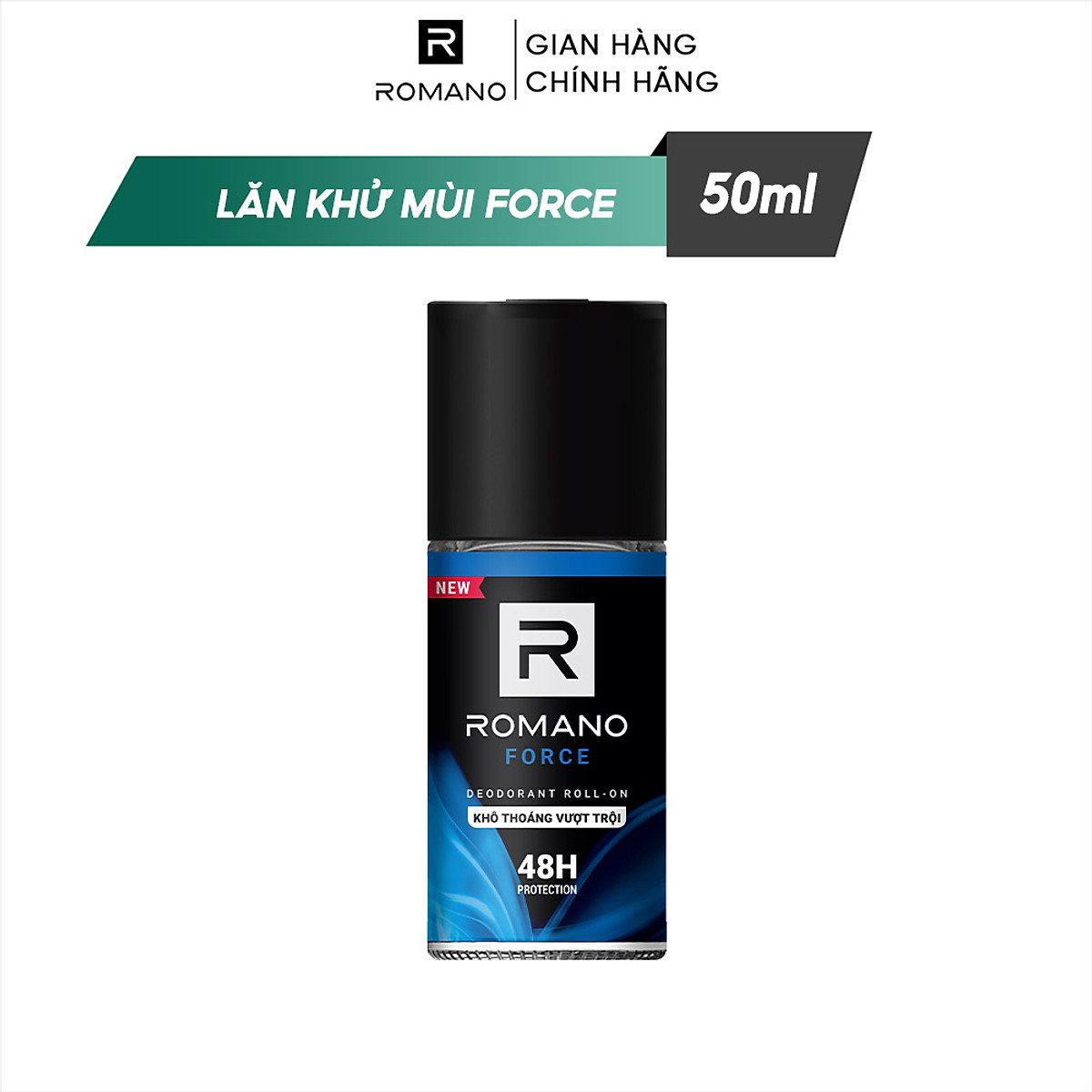 Combo 2 lăn khử mùi Romano Froce 50ml (50ml x2)