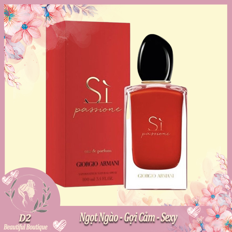 Nước Hoa Nữ Sì Đỏ EDP 100ML - Hương Thơm Ngọt Ngào