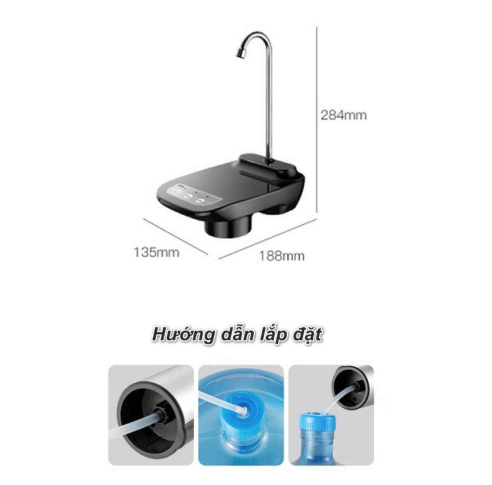 Máy lấy nước bình 20L tự động - EuroHome