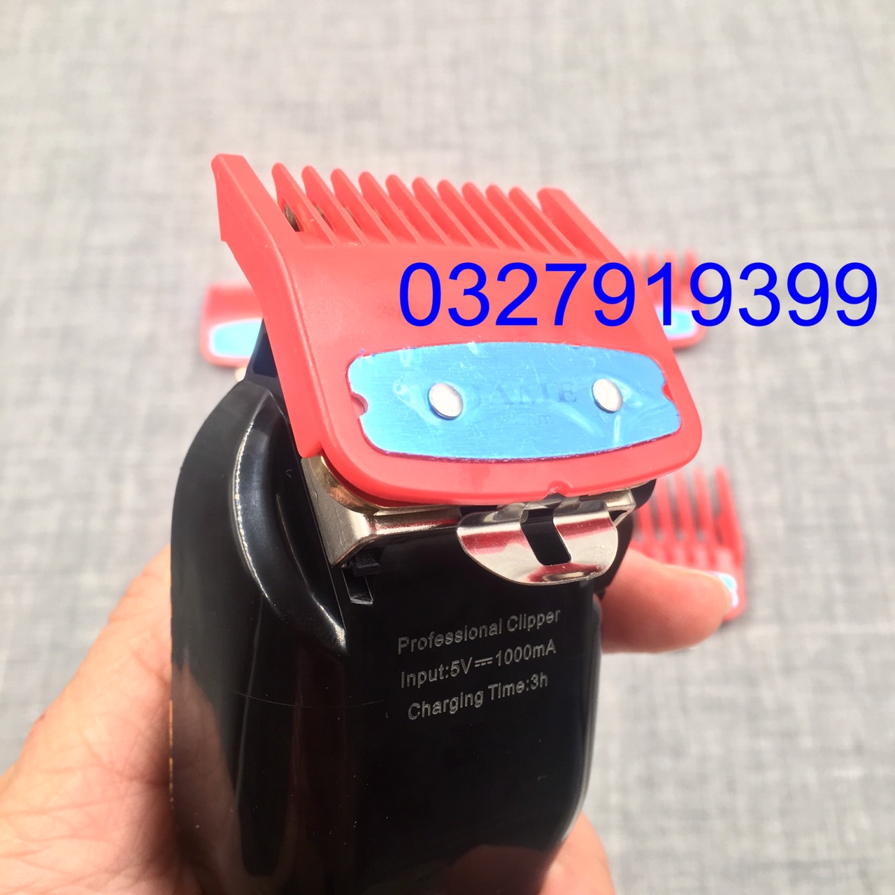 Cữ tông đơ gá thép JAME - BARBER ( 1 bộ 6 cái )