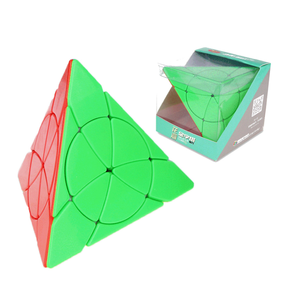 Đồ Chơi Rubik Biến Thể 4 Mặt Dạng Kim Tự Tháp Hình Khối