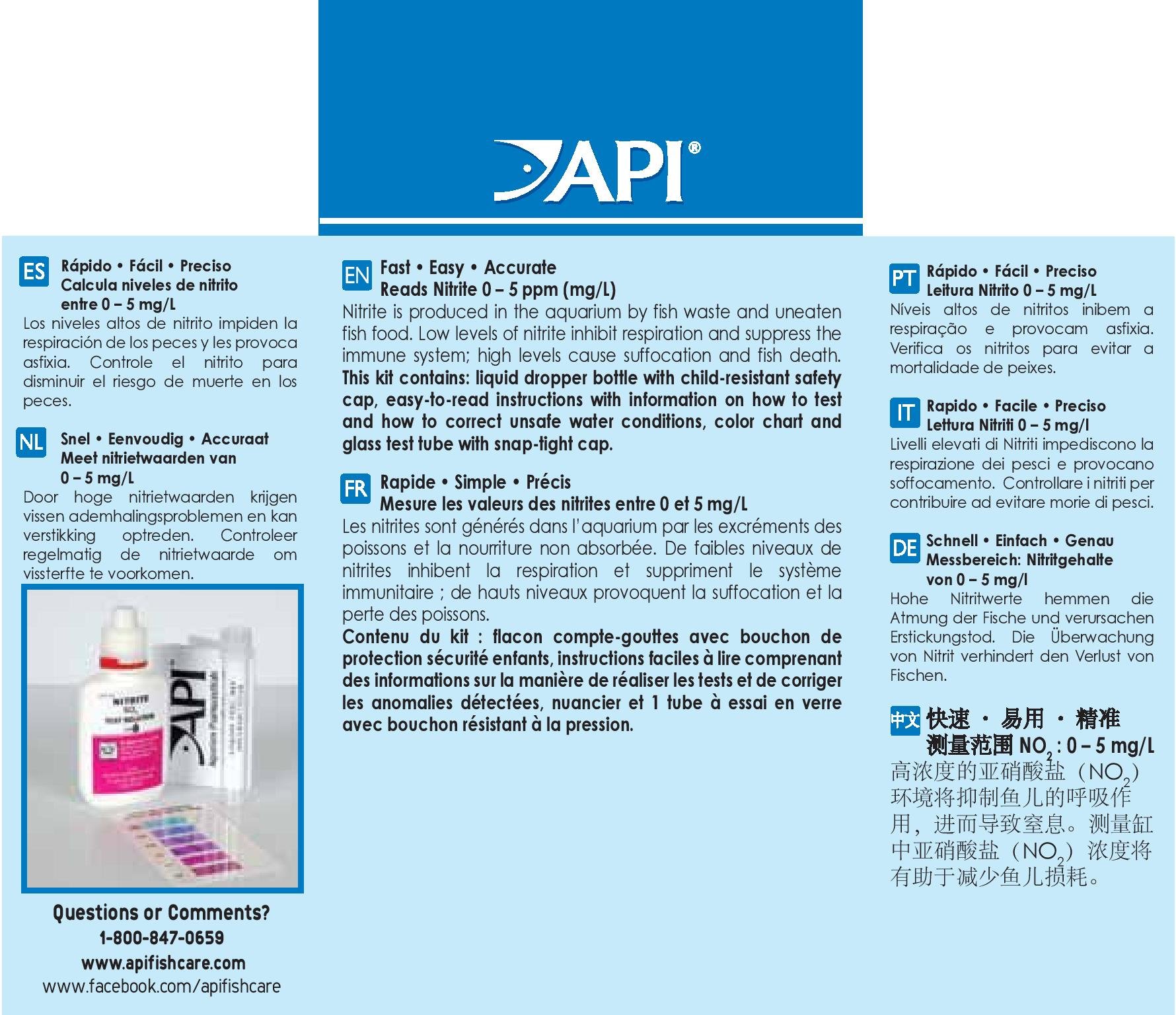 API - Kiểm tra Nitrit NO2