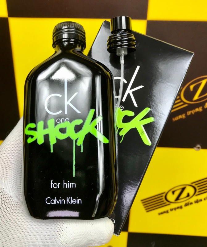 Nước Hoa Chính Hãng.  Calvin Klein (CK) Shock - One. Eau De Toilette (EDT). 100ml. Sản Xuất Pháp. Mùi Nam nhưng Nữ sứt được