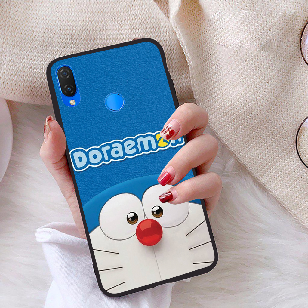 [HCM]Ốp lưng iCase dành cho Huawei Nova 3i viền dẻo TPU BST Mèo Máy Thông Minh