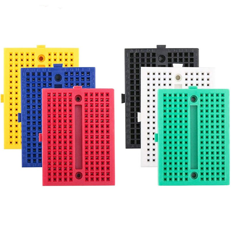 Breadboard MB-102 170 Lỗ 35x47mm (Board test, cắm linh kiện, bo test, bảng mạch thử nghiệm )