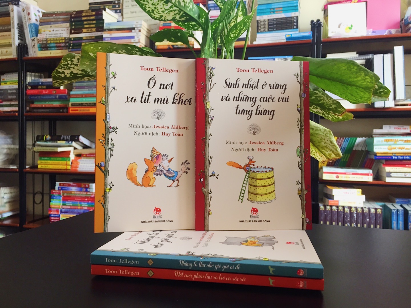 Tủ Sách Của Nhà Văn Toon Tellegen (4 cuốn)