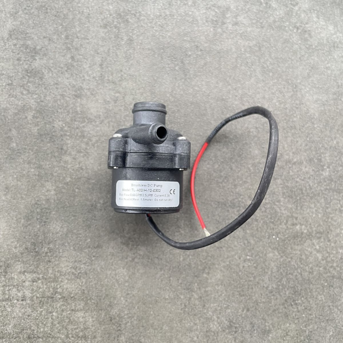 Bơm chìm động cơ không chổi than 12v 180l/h – bơm cao 2 mét