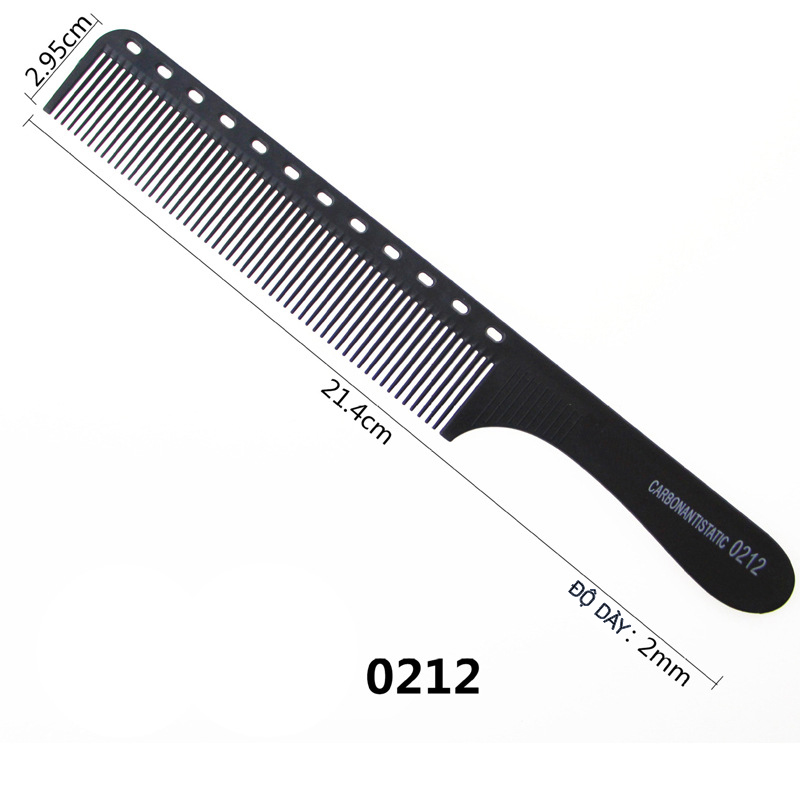 Lược chải tóc tạo kiểu tóc màu đen - TICKMUA - LD033