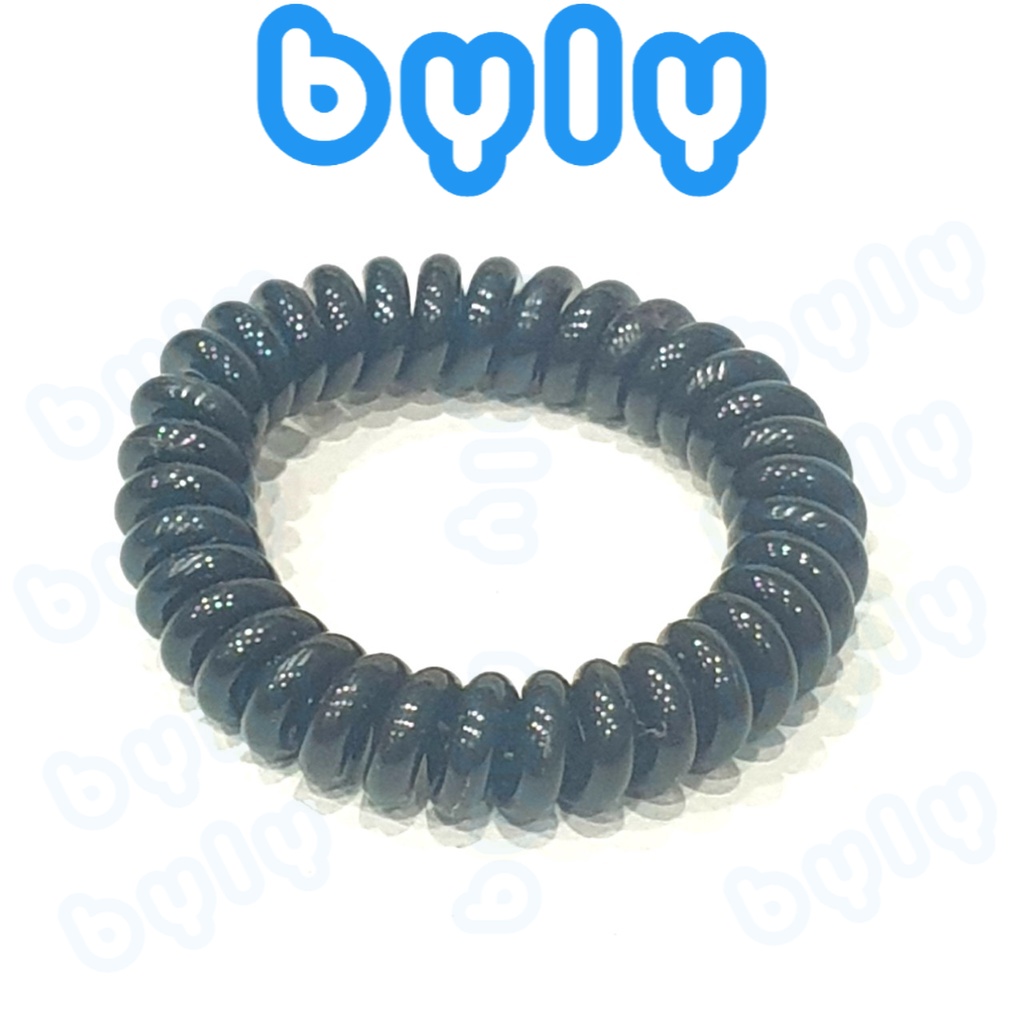 Ship hoả tốc - Cột tóc lò xo nhỏ đen - nhiều màu (3cm) - ByLy Store