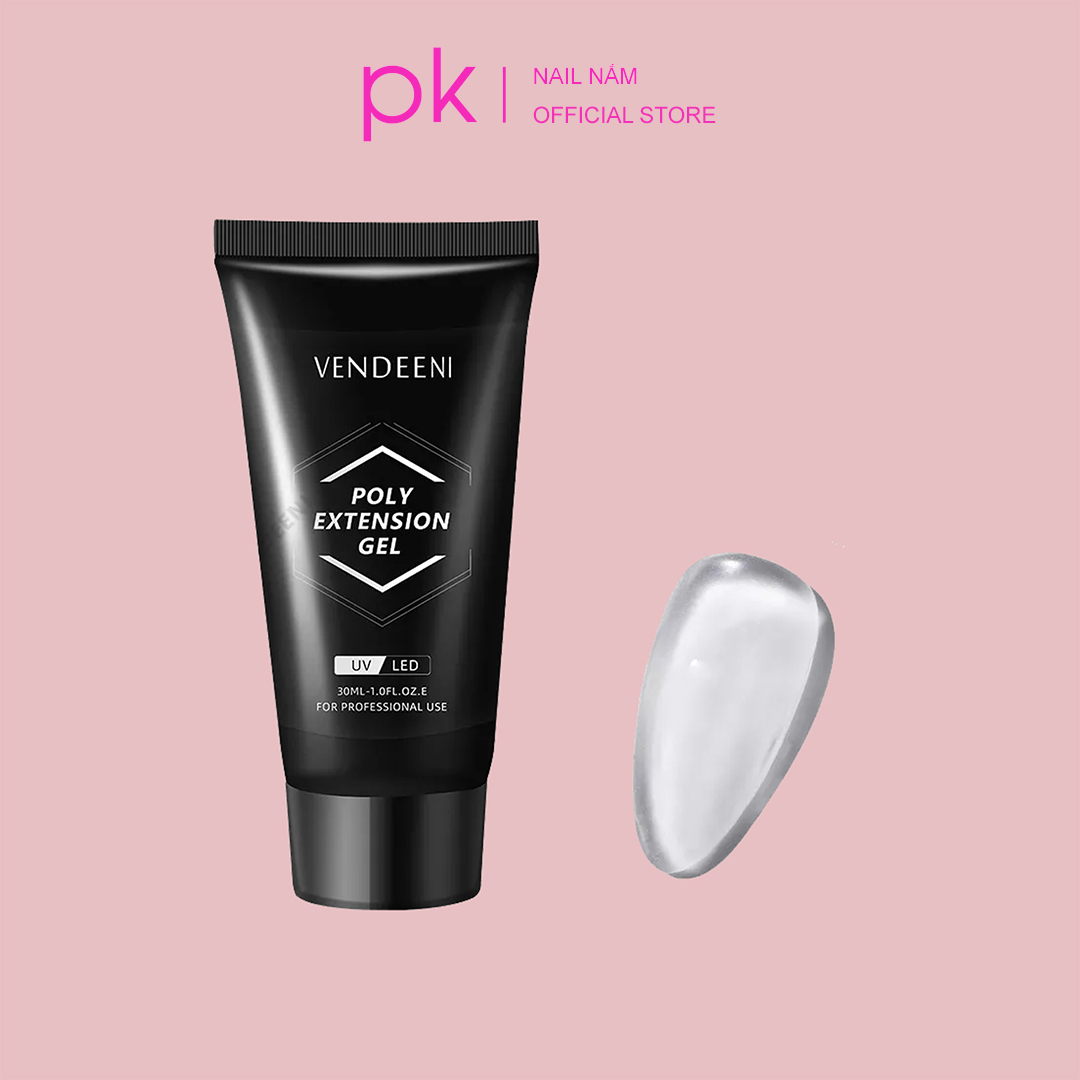 Gel gôm đắp móng Vendeeni tuýp 30ml