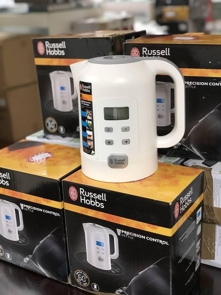 Ấm siêu tốc đặt nhiệt độ Russell Hobbs - 1.7L