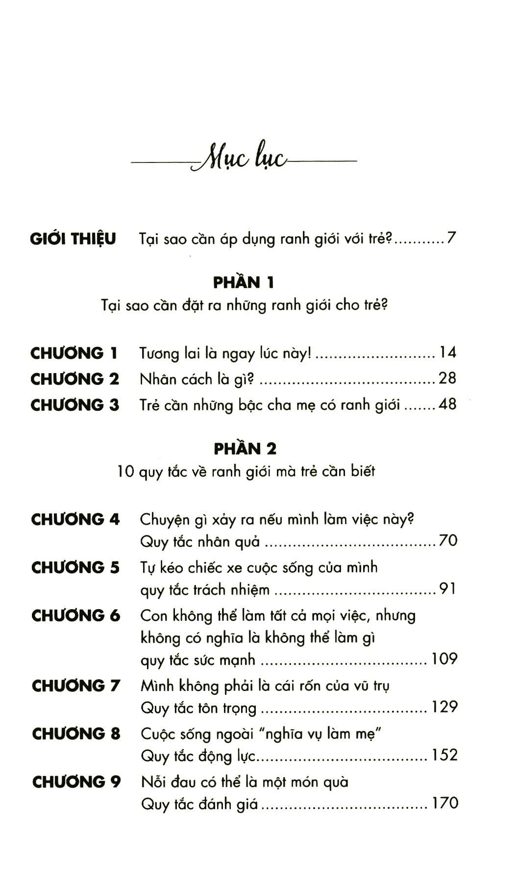 Sách - Giới hạn cho con bạn