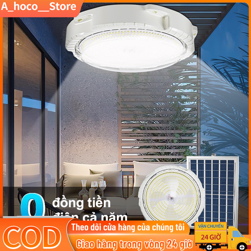 Đèn năng lượng mặt trời 100W đèn ốp trần trong nhà,đèn trần phò
