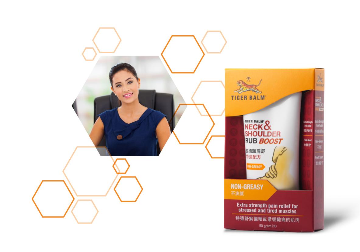 [HCM]Dầu Tiger Balm Neck and Shoulder Rub Boost
