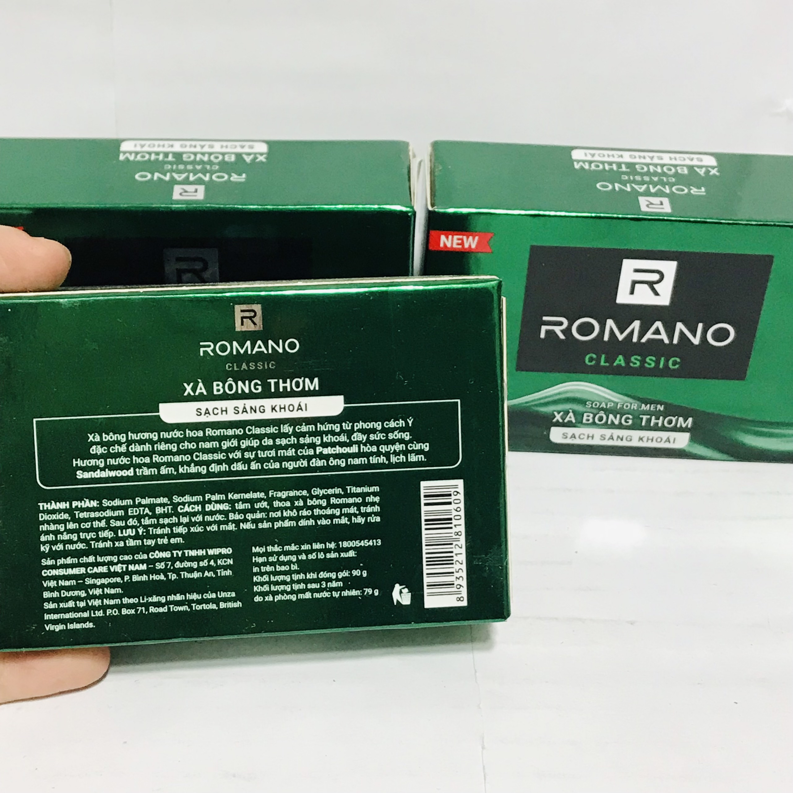 Xà bông thơm ROMANO 90g