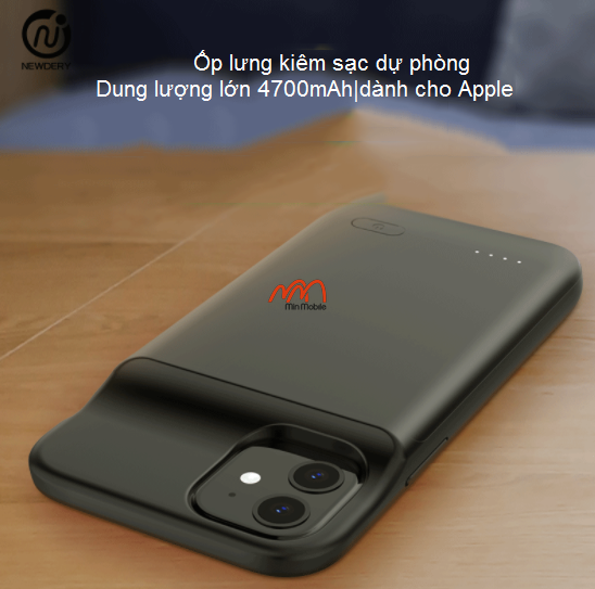 Ốp lưng kiêm sạc dự phòng 12 Pro Max/ 12 Pro/ 12 Mini/ 12