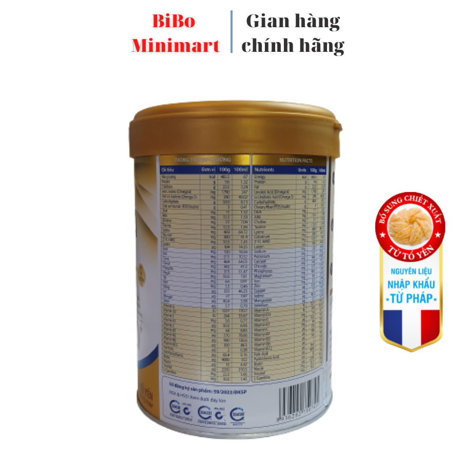 Sữa bột Franci Smart 1+ Gold lon 800G