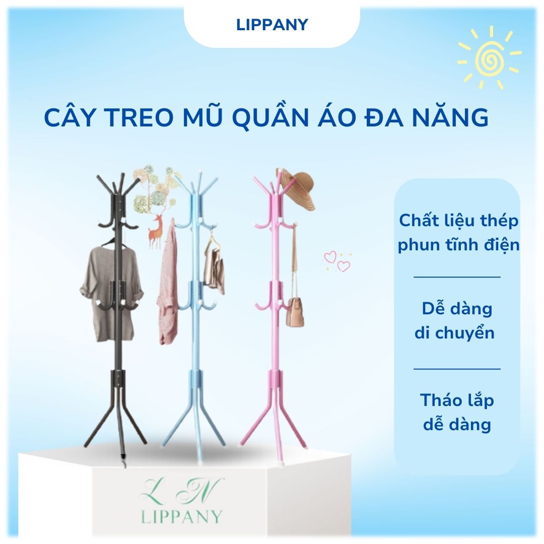 Cây treo mũ, quần áo đa năng