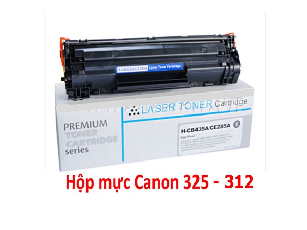 Hộp mực 325, 312, cho Canon LBP 6000, MF3010, 6018, 6020, 6030w, 3050, 3010, 3100, 3108, 3118, 3150. Là Cartridge, toner máy in