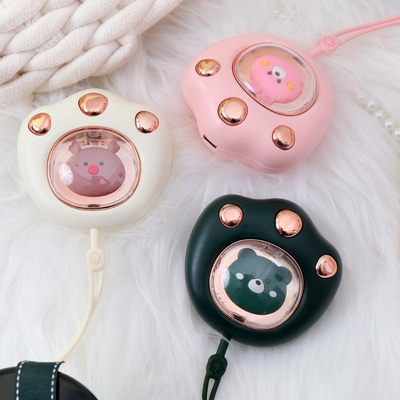 Máy sưởi mini hình chân gấu thông minh - dễ thương