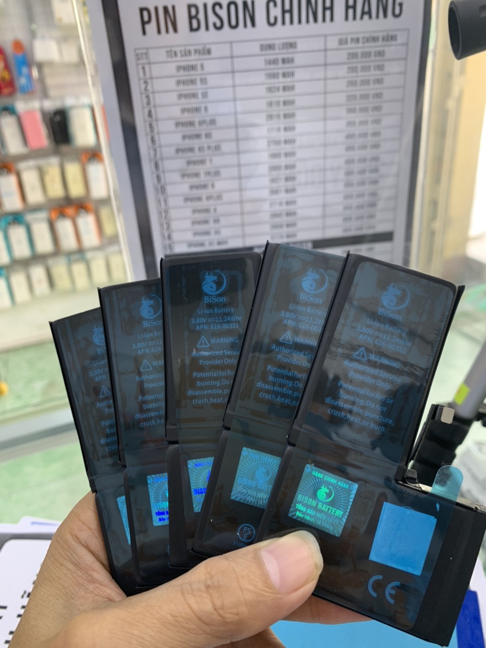 Pin X Bison dung lượng 2716mAh