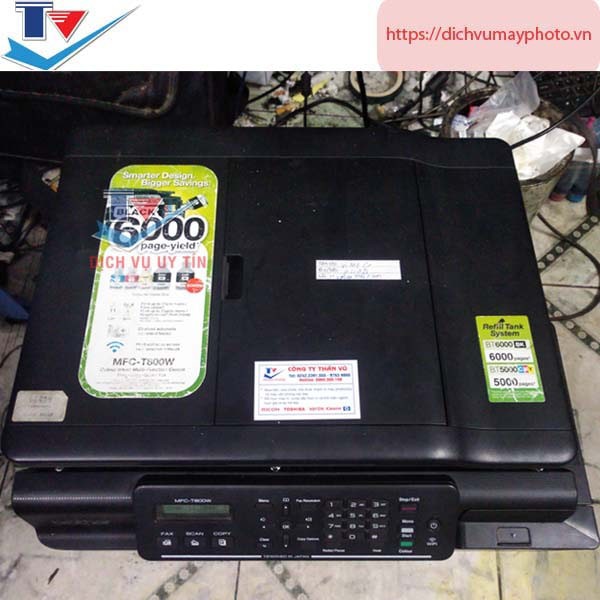 MÁY IN PHUN BROTHER MFC-T800W cũ