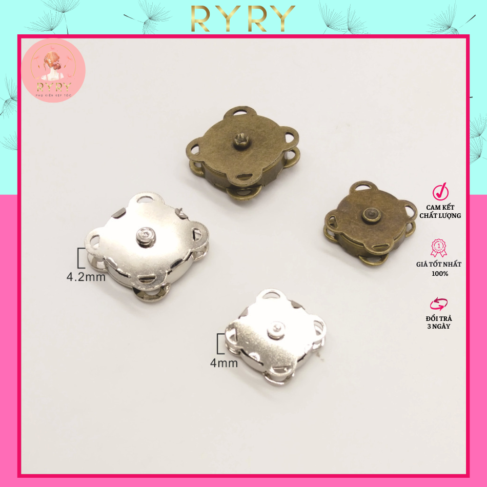 18mm Sewn Magnetic Snap Button