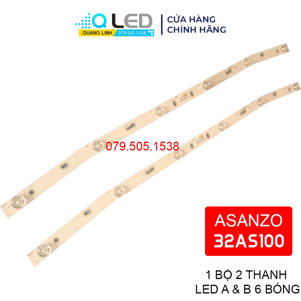 Bộ led tivi asanzo 32 cong hàng zin chính hãng mới 100% cắm đầu & cắm giữa