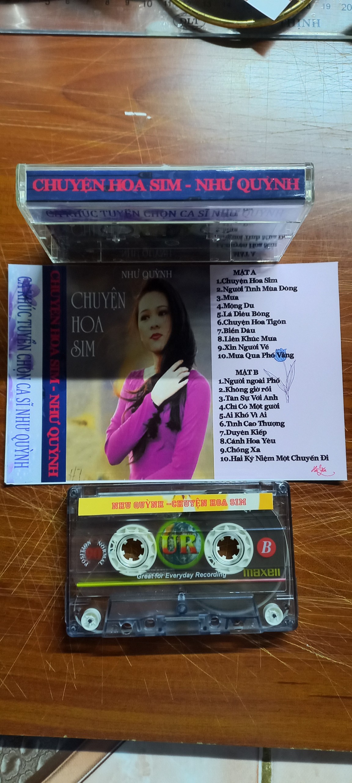 BĂNG CASSETTE NHƯ QUỲNH CHUYỆN HOA SIM