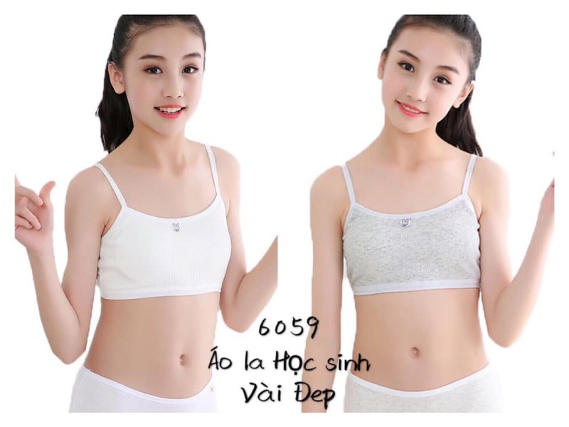 Nơi bán Bộ 5 áo ngực học sinh - áo lá cho tuổi dậy thì - áo lót cho tuổi mới lớn cấp 2 loại đẹp