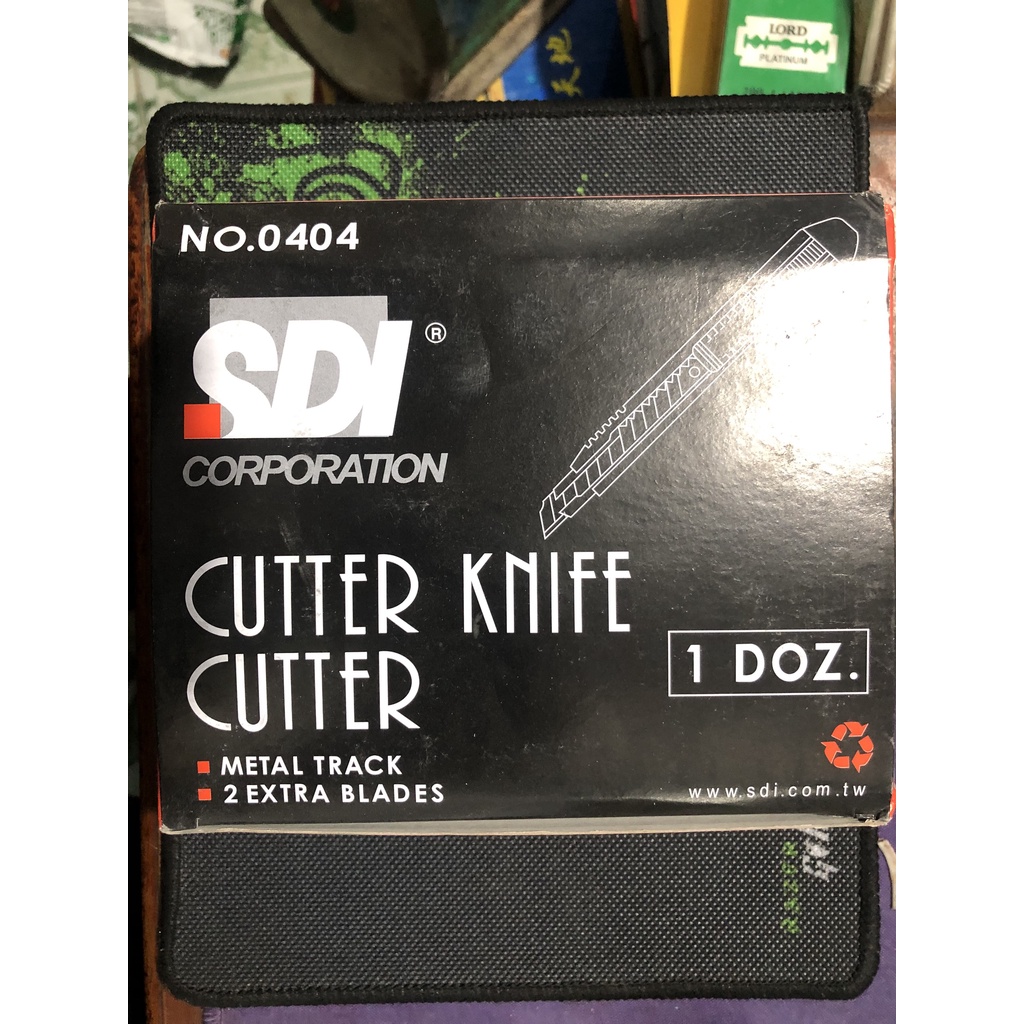 Dao rọc giấy SDI bé hàng đẹp (12 cái/1 hộp)