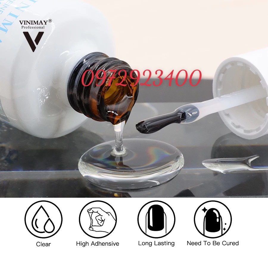 [Chính Hãng ]Cứng Móng ViniMay - Nail937