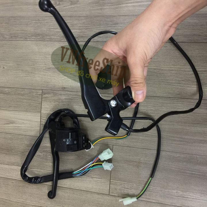 [Combo 2 bên MIỄN SHIP] Cùm công tắc gắn xe WIN - WAVE - SIRIUS - CUB 81 đủ 2 bên, phụ tùng xe máy siêu rẻ