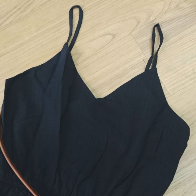 Maxi đen 4 tầng