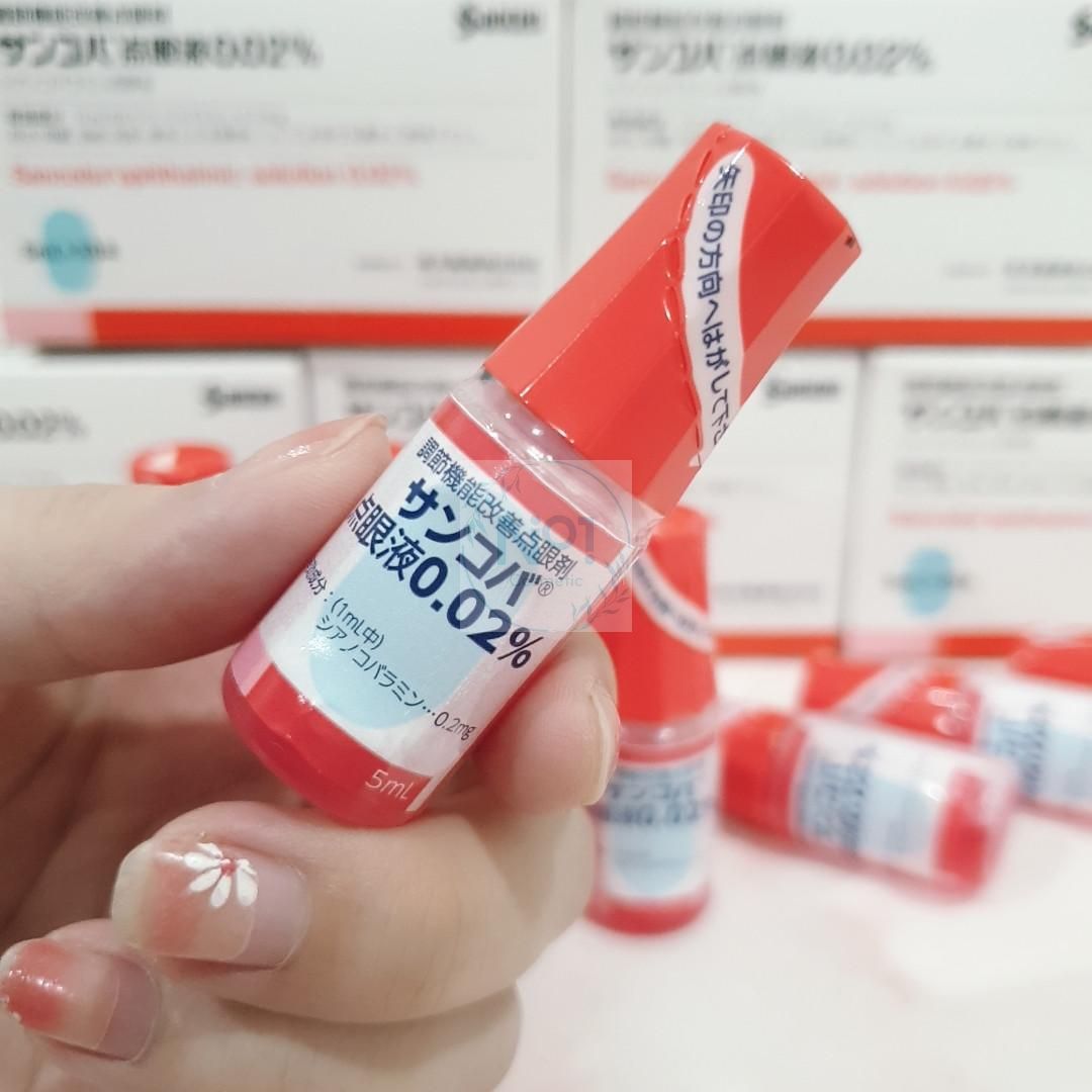 Nhỏ mắt chống cận Nhật Sancoba 5ml