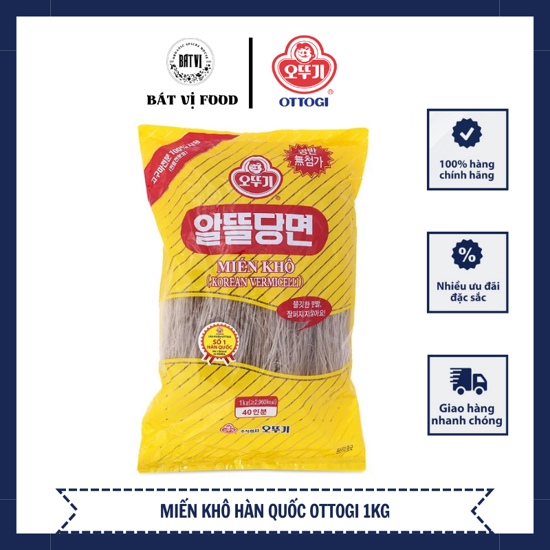 Burmese dried sweet potato Korean Ottogi pack 1kg for restaurant
