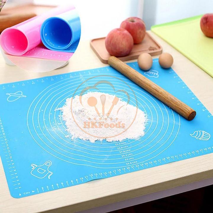 Tấm lót nướng và nhào bột silicon 40x50cm