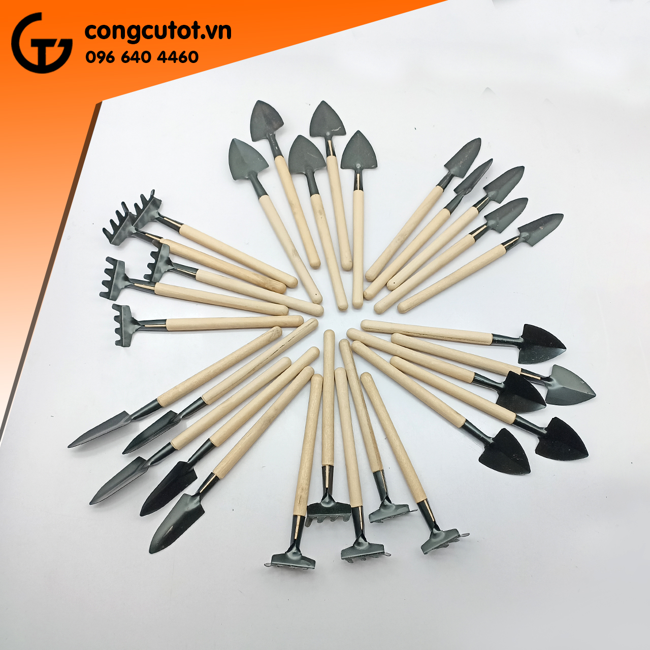 Bộ cuốc xẻng mini trồng cây cảnh